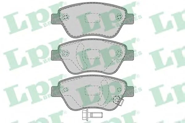 Комплект тормозных колодок из 4 шт. дисков LPR 05P1247 (фото 1)