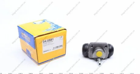 Цилиндр тормозной рабочий, 15,8mm DB208 Metelli 04-0581