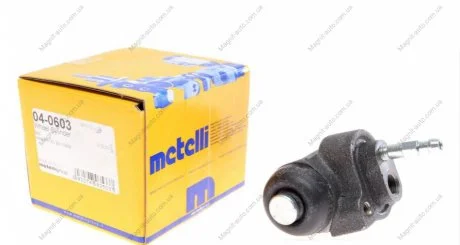 Циліндр гальмівний робочий Metelli 04-0603