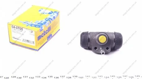 Циліндр гальмівний робочий Metelli 04-0705