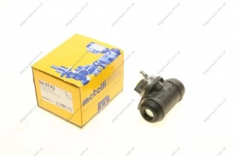 Цилиндр тормозной рабочий Metelli 04-0743