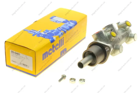Циліндр гальмівний (головний) Metelli 05-0481