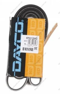 Ремень генератора поликлиновый DAYCO 6PK2120HD