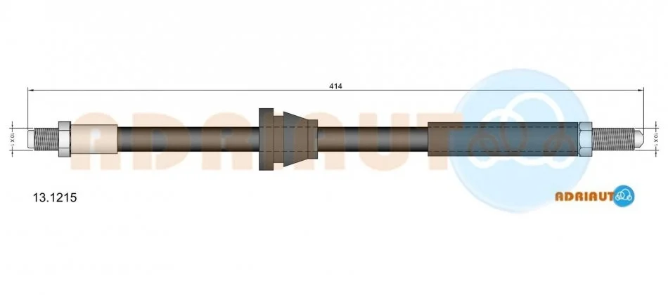 Тормозной шланг Adriauto ADRIAUTO 13.1215 (фото 1)