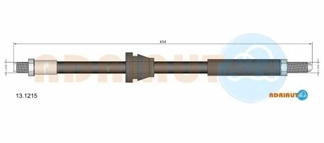 Тормозной шланг Adriauto ADRIAUTO 13.1215