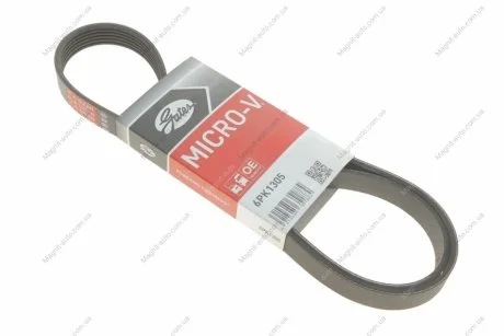 Ремень генератора, Focus 1.8/2.0, 04- Gates 6PK1305