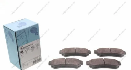 Комплект гальмівних колодок з 4 шт. дисків BLUE PRINT ADG04280