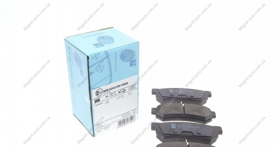 К-т колодок тормозных BLUE PRINT ADG042152 (фото 1)