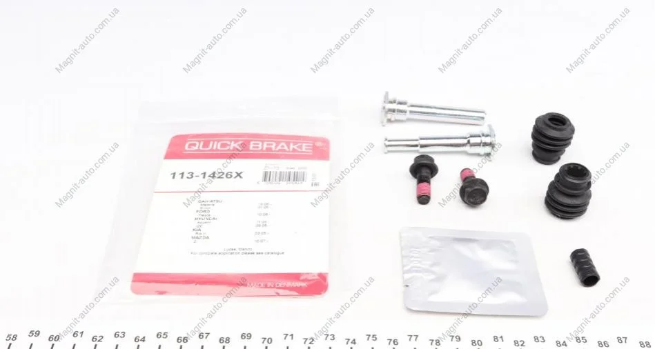 Заколки направляющие тормозного суппорта, FORD Fiesta QUICK BRAKE 113-1426X (фото 1)