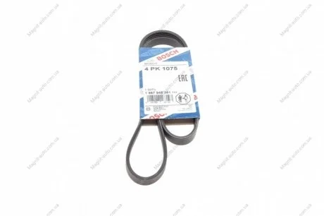 Ремень поликлиновый 4PK1075 BOSCH 1 987 948 361