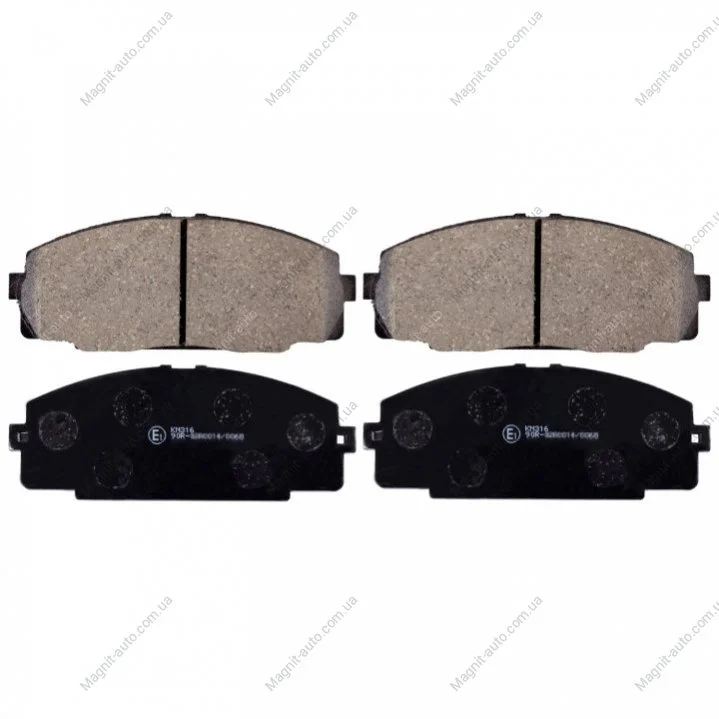 Колодки тормозные дисковые BLUE PRINT ADT342109 (фото 1)