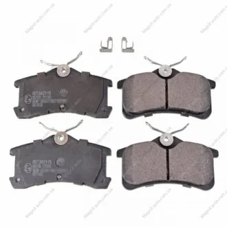 Колодки тормозные дисковые BLUE PRINT ADT342115