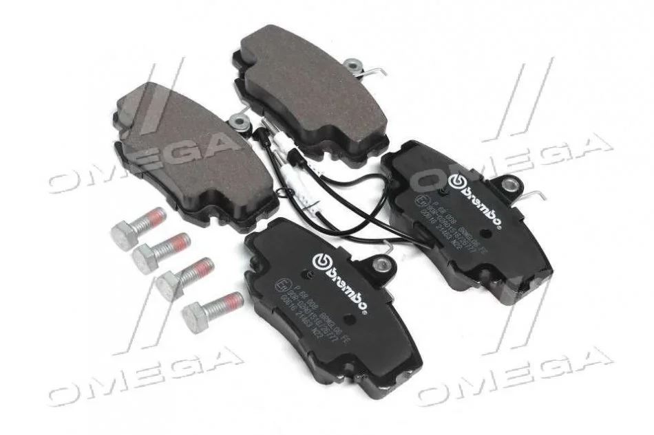 Колодки тормозные дисковые BREMBO P68008 (фото 1)