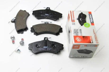 Колодки тормозные дисковые FERODO FDB1093