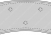 Колодки гальмівні дискові FERODO FDB1457 (фото 4)