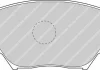 Колодки тормозные дисковые FERODO FDB1514 (фото 3)
