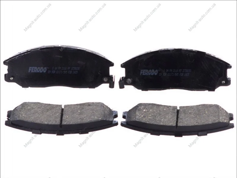 Колодки тормозные дисковые FERODO FDB1605 (фото 1)