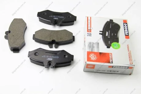 Колодки тормозные дисковые FERODO FVR1306