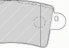 Колодки гальмівні дискові FERODO FVR1453 (фото 4)
