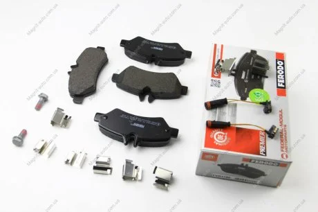 Колодки тормозные дисковые FERODO FVR1780