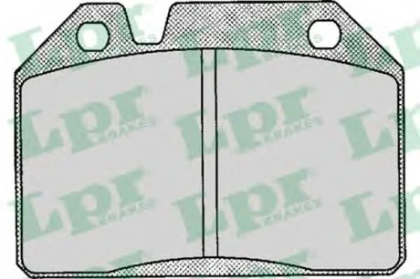 Колодки тормозные дисковые LPR 05P123
