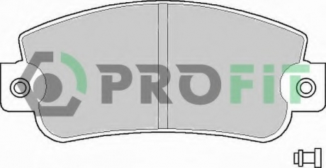 Колодки гальмівні дискові PROFIT 5000-0346