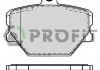 Колодки гальмівні дискові PROFIT 5000-1162 (фото 1)