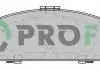 Колодки гальмівні дискові PROFIT 5000-1721 (фото 1)