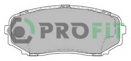 Колодки гальмівні дискові PROFIT 5000-2019 (фото 1)
