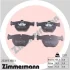 Колодки тормозные дисковые ZIMMERMANN 23397.190.1 (фото 6)