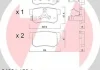 Колодки гальмівні дискові ZIMMERMANN 24231.150.1 (фото 1)