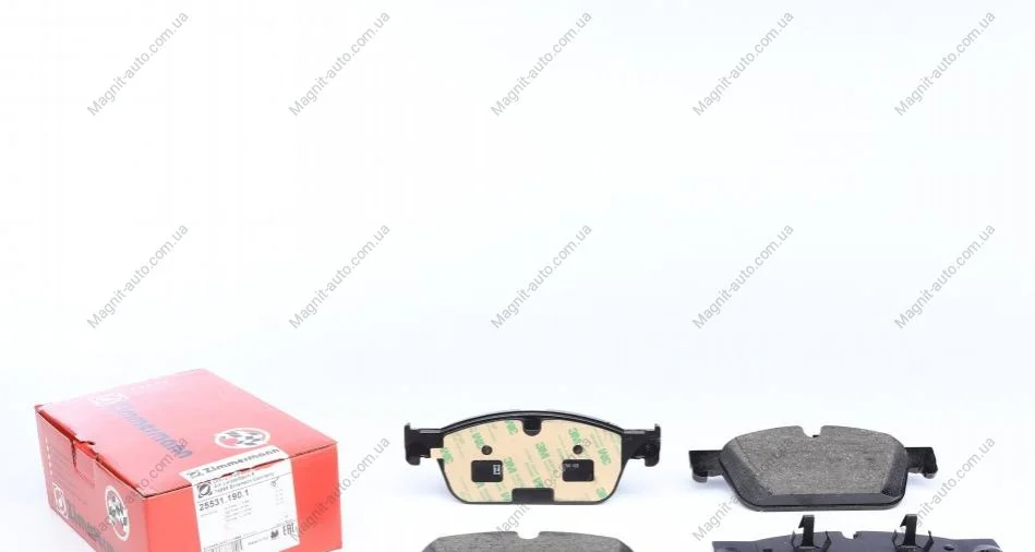Колодки тормозные дисковые ZIMMERMANN 25531.190.1 (фото 1)