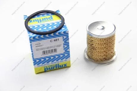 Фильтр топливный, 1.9D/dTi/dCi (с-ма Delphi) Purflux C481