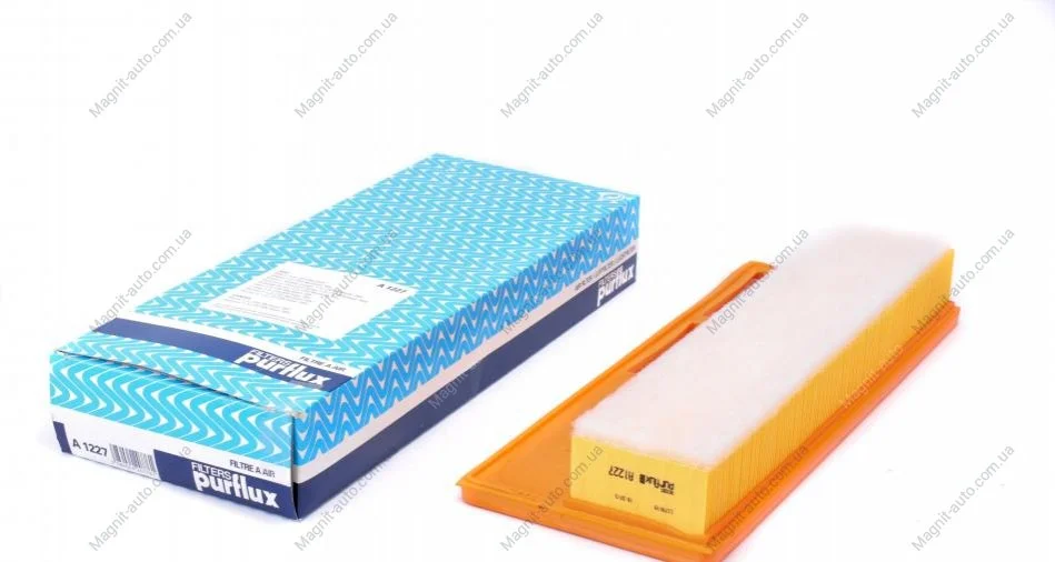 Фільтр повітряний Doblo 1.3JTD 04- Purflux A1227 (фото 1)