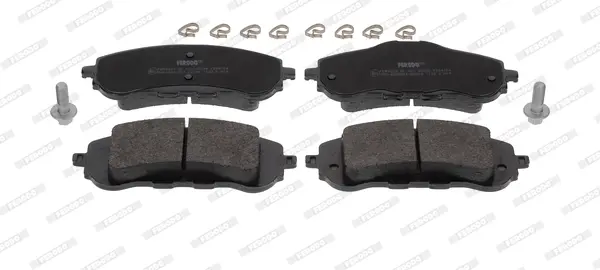 Комплект гальмівних колодок переднього., MERCEDES CLS (C218) CITROEN BERLINGO OPEL ASTRA L, COMBO PEUGEOT 308, 308 I, 308 II, 308 III, PARTNER, RIFTER 1.2-Electric 01.11- FERODO FDB4764 (фото 1)