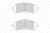 Комплект гальмівних колодок переднього., MERCEDES CLS (C218) CITROEN BERLINGO OPEL ASTRA L, COMBO PEUGEOT 308, 308 I, 308 II, 308 III, PARTNER, RIFTER 1.2-Electric 01.11- FERODO FDB4764 (фото 2)