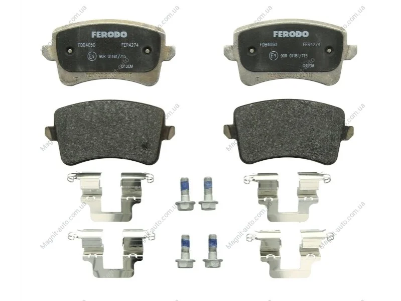Колодки гальмівні FERODO FDB4050 (фото 1)