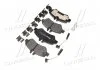 Колодки гальмівні, задні DB318, (тип BOSCH) BREMBO P50084 (фото 4)