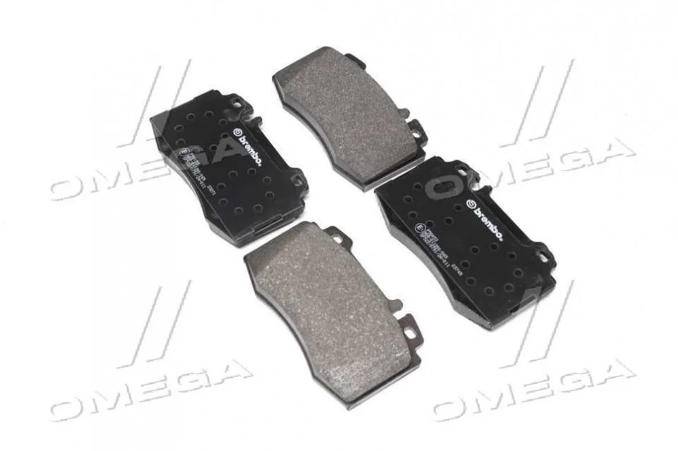 Комплект тормозных колодок, дисковый тормоз BREMBO P50053 (фото 1)