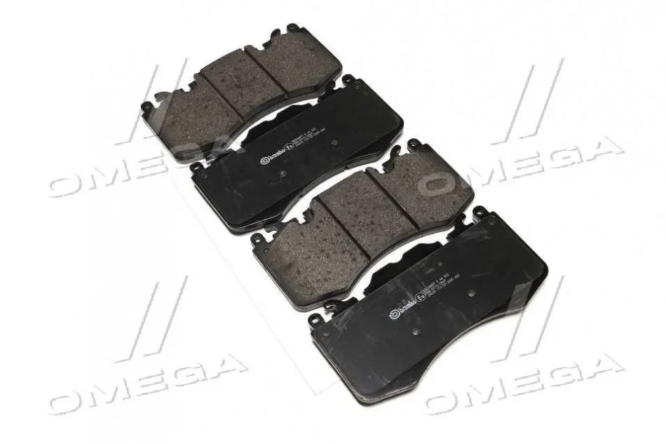 Комплект тормозных накладок, дисковый тормоз BREMBO P44023 (фото 1)