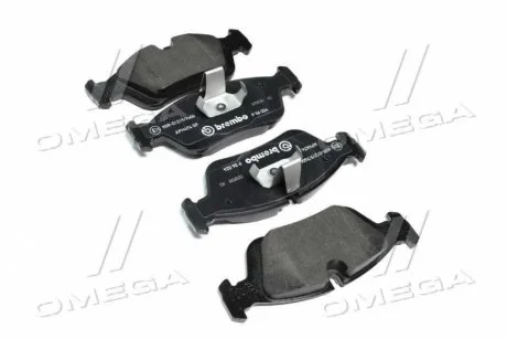 Комплект тормозных колодок, дисковые тормоза. BREMBO P06024