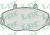 Комплект гальмівних колодок з 4 шт. дисків LPR 05P482 (фото 1)