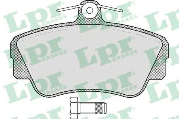 Комплект тормозных колодок из 4 шт. дисков LPR 05P347 (фото 1)