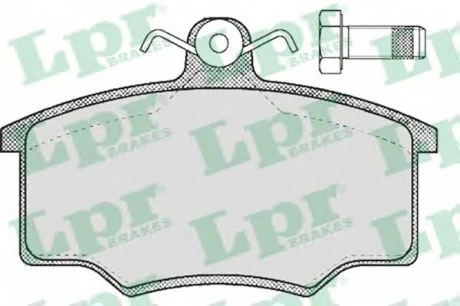 Комплект тормозных колодок из 4 шт. дисков LPR 05P188