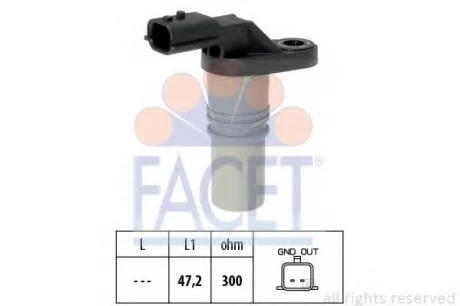 Датчик частоти обертання FACET 9.0646