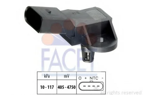 Датчик абсолютного тиску FACET 10.3090