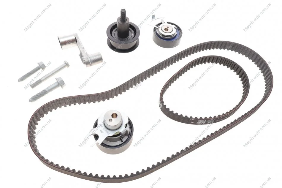 Ремкомплект ГРМ AUDI/SEAT/SKODA/VW A2/Altea/Fabia/Octavia/Roomster/Bora/Caddy/Golf/Polo "1,4-1,6 "97 SKF VKMA 01121 (фото 1)