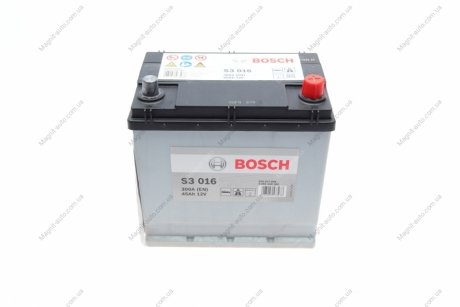 Акумуляторна батарея 45А BOSCH 0092S30160