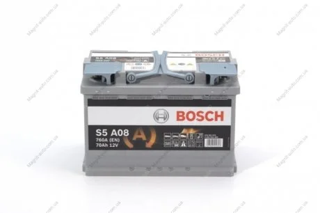 Акумуляторна батарея 70А BOSCH 0092S5A080