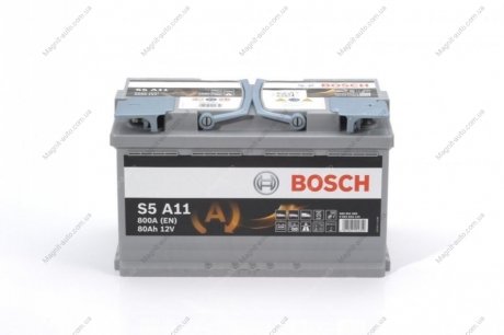 Акумуляторна батарея 80А BOSCH 0092S5A110 (фото 1)